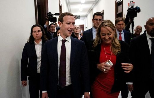 Facebook chief executive Mark Zuckerberg held private meetings with US lawmakers in Washington to discuss technology regulations and social media issues, including concerns about the social network's operations