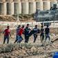 Two Palestinian teenagers and 46 other protesters were wounded during weekly demonstrations along the Gaza border on Friday
