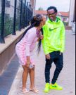 Bahati with his Wife Diana Marua
