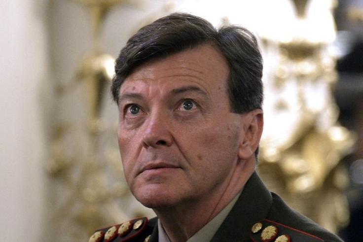 Argentine ex-army chief Cesar Milani, pictured in 2013, faces another trial in September over the forced disappearance of a soldier