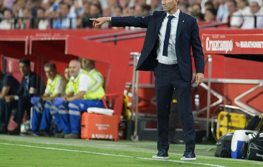 Real Madrid's win over Sevilla on Sunday eased the pressure on coach Zinedine Zidane