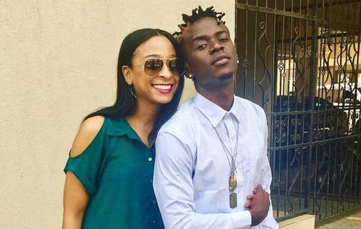Willy Paul with Alaine Singa