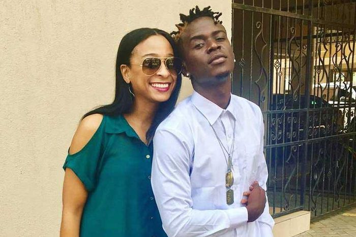 Willy Paul with Alaine Singa
