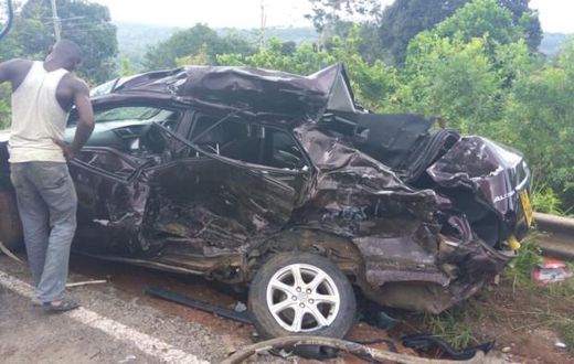 File image of a vehicle that was involved in an accident