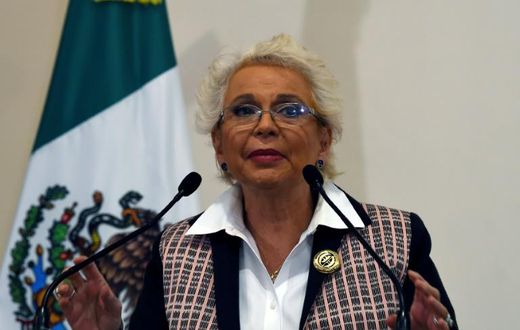 Mexican Interior Minister Olga Sanchez, pictured, publicly apologized to former Marxist guerrilla Martha Alicia Camacho for her torture by the army during Mexico's "Dirty War" in the 1970s