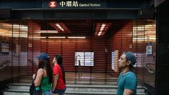 Hong Kong ground to a halt on Saturday after another night of violence