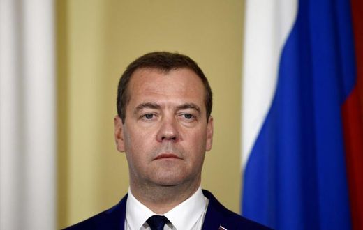Russian Prime Minister Dmitry Medvedev, pictured here in 2018, is on a two-day visit to Cuba