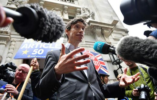 Rory Stewart used a social media platform to announce that he would not stand for re-election
