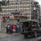 File image of police on patrol in Nairobi's Mathare area