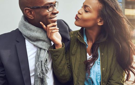 flirting couple