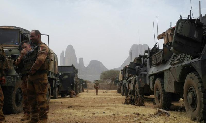 French soldiers are operating in Mali since forcing jihadists out of the north in 2013