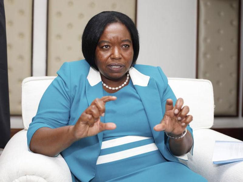 Foreign Affairs CS Monica Juma