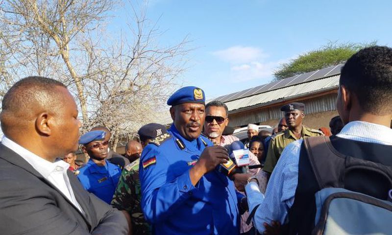 IG Hillary Mutyambai with DPP Noordin Haji & DCI George Kinoti