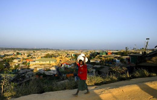 Rohingya refugees fleeing persecution Myanmar have taken shelter in squalid camps over the border in Bangladesh