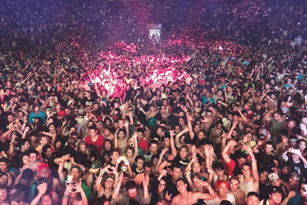 Moby performing in San Francisco