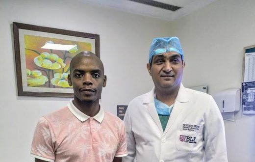 Jimmy Gait jets back in the country from India (Photo)