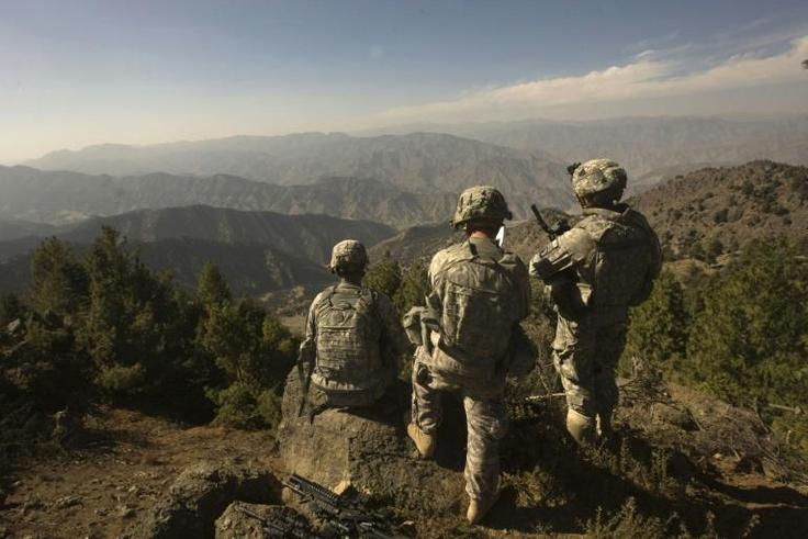 At the peak of international action in Afghanistan, about 130,000 soldiers from some 50 nations helped the government assert control