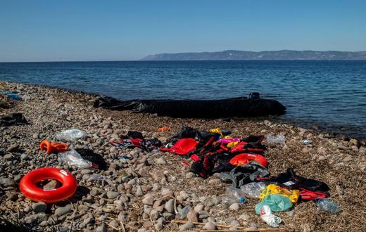 More than 60 people have died so far this year attempting to cross the Aegean