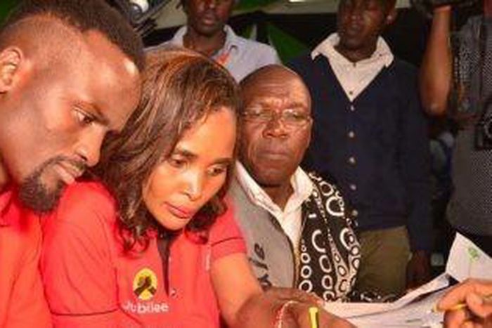 Ken Okoth's baby mama explains why she was spotted with McDonald Mariga