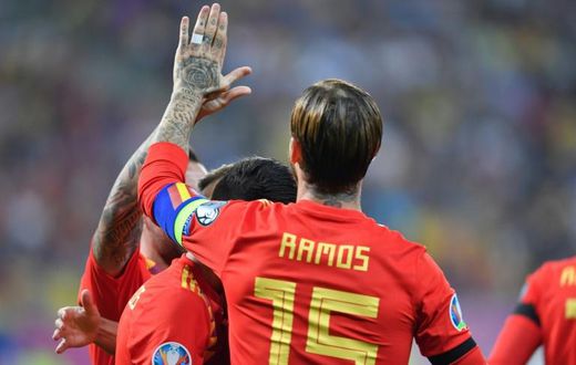 Seegio Ramos is ensured a place in Spanish football history after winning a World Cup and two European Championships