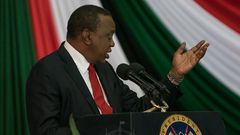 President Uhuru Kenyatta. He has on numerous occasions asserted that no one will be spared in the fight against corruption.