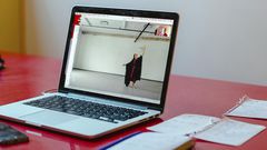 When the Choreographer Won't Fly, the Dancers Rehearse by Skype