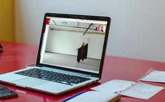 When the Choreographer Won't Fly, the Dancers Rehearse by Skype