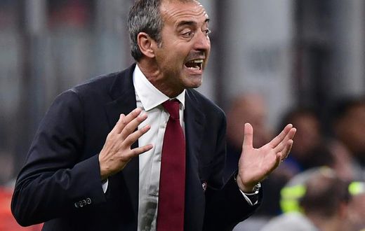 Marco Giampaolo has lost four of his seven games in charge of AC Milan.