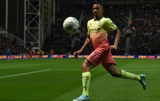 Manchester City striker Gabriel Jesus is battling for more regular first-team action