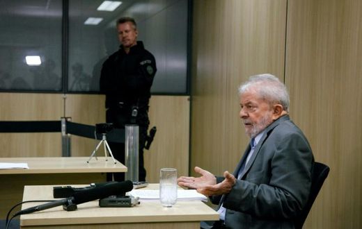 Former Brazilian President Luiz Inacio Lula da Silva won't apply for home detention as he appeals his conviction for accepting a bribe
