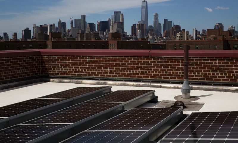 Rooftops Mark City's Foray Into Solar