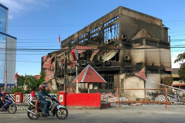 The unrest across Papua appears to have been triggered by the mid-August arrest of dozens of Papuan students in Java, who were also racially abused