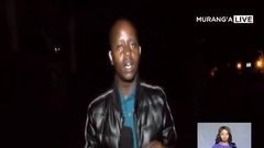 Royal Media Services journalist Victor Kinuthia