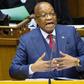 The US Treasury has sanctioned close associates of South Africa's former president Jacob Zuma, pictured here, who is at the center of a massive corruption scandal