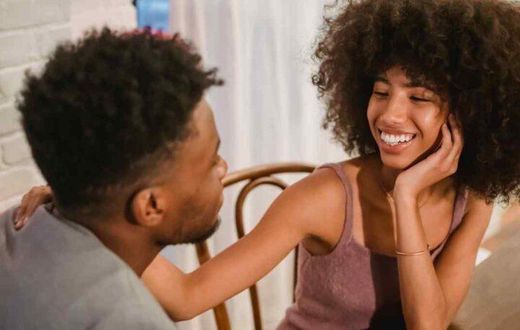 Woman with a big crush