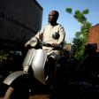 It's love: Seydou Seck and his cherished Vespa