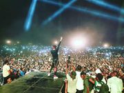 Diamond Platnumz in Burundi.