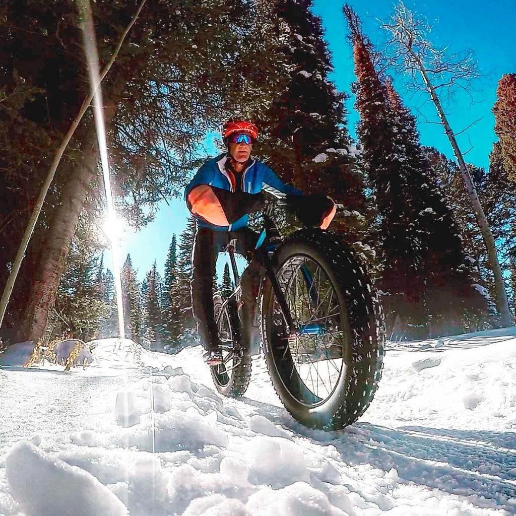Grand Targhee Resort Fat Bike Night in Wyoming.