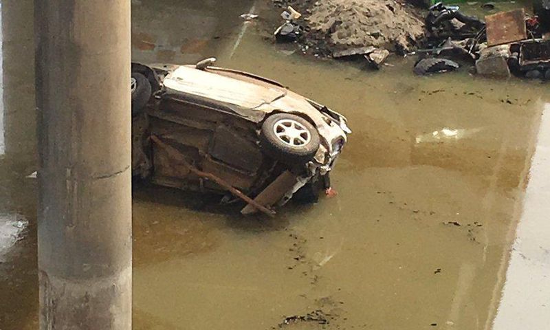 Accident on Athi river bridge (courtesy)