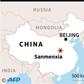 Map locating Sanmenxia city in China's Henan province.