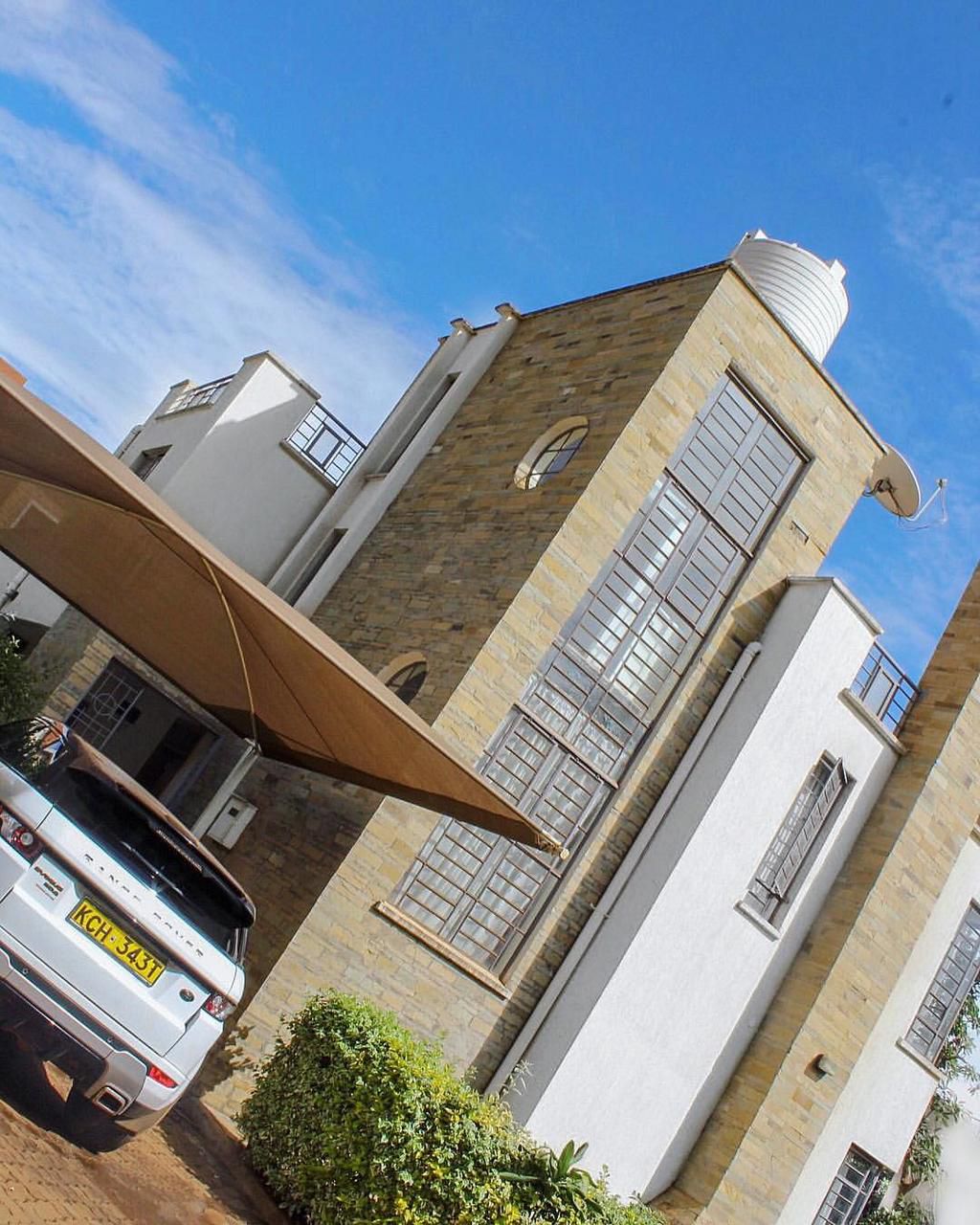 Vera’s Kitisuru mansion and Range Rover (Instagram)