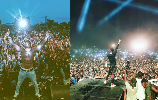 Harmonize show in Sudan. Diamond show in Rwanda