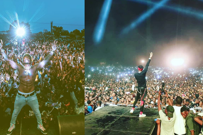 Harmonize show in Sudan. Diamond show in Rwanda