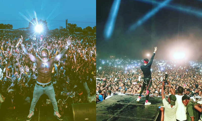 Harmonize show in Sudan. Diamond show in Rwanda