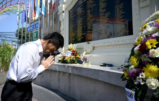 An official from the Japanese consulate was among diplomatic representatives and grieving families who paid respects and laid flowers at a memorial for victims of the 2002 Bali bombings, on the 17th anniversary of the attacks
