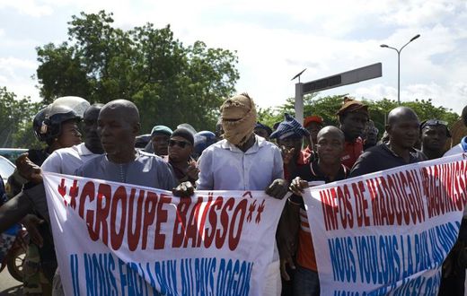 Protest: Mali's mounting security problems are spurring public anger