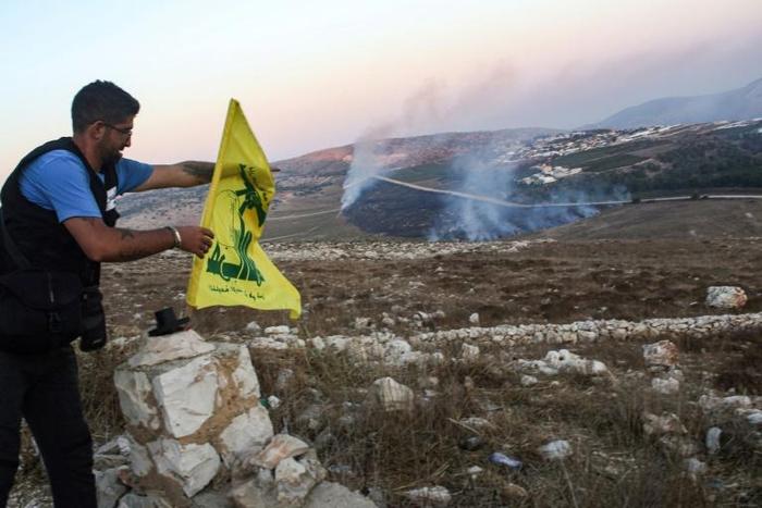 Hezbollah and Israel exchanged fire across the Lebanese border on September 1, setting fields ablaze and sparking fears of a wider conflict