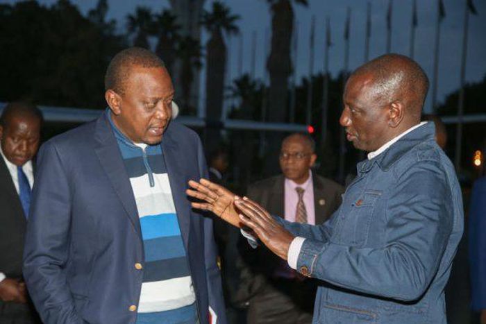 President Uhuru and DP William Ruto