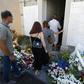 A mausoleum at the Ajaccio cemetery in Corsica dedicated to the victims of the 1968 Caravelle plane crash that killed all 95 people on board.