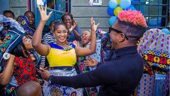 Gospel singer Mr. Seed gets married to longtime girlfriend Nimo Gachuiri